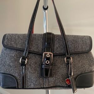 Coach Herringbone Handbag